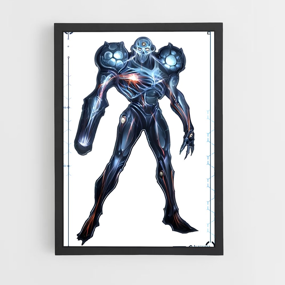 Poster Dark Warrior – affiche Super Smash Bros (vue 2)